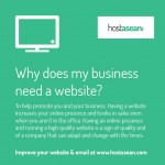 Why does my business need a website?