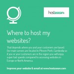 Where to host my websites?