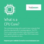 What is a CPU core?