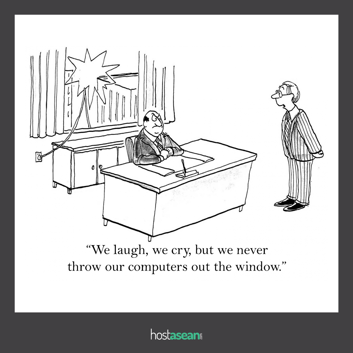 Computer vs window