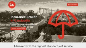 IBS Cambodia Insurance Broker Website Design