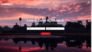 YourCambodia.com Travel Website Design