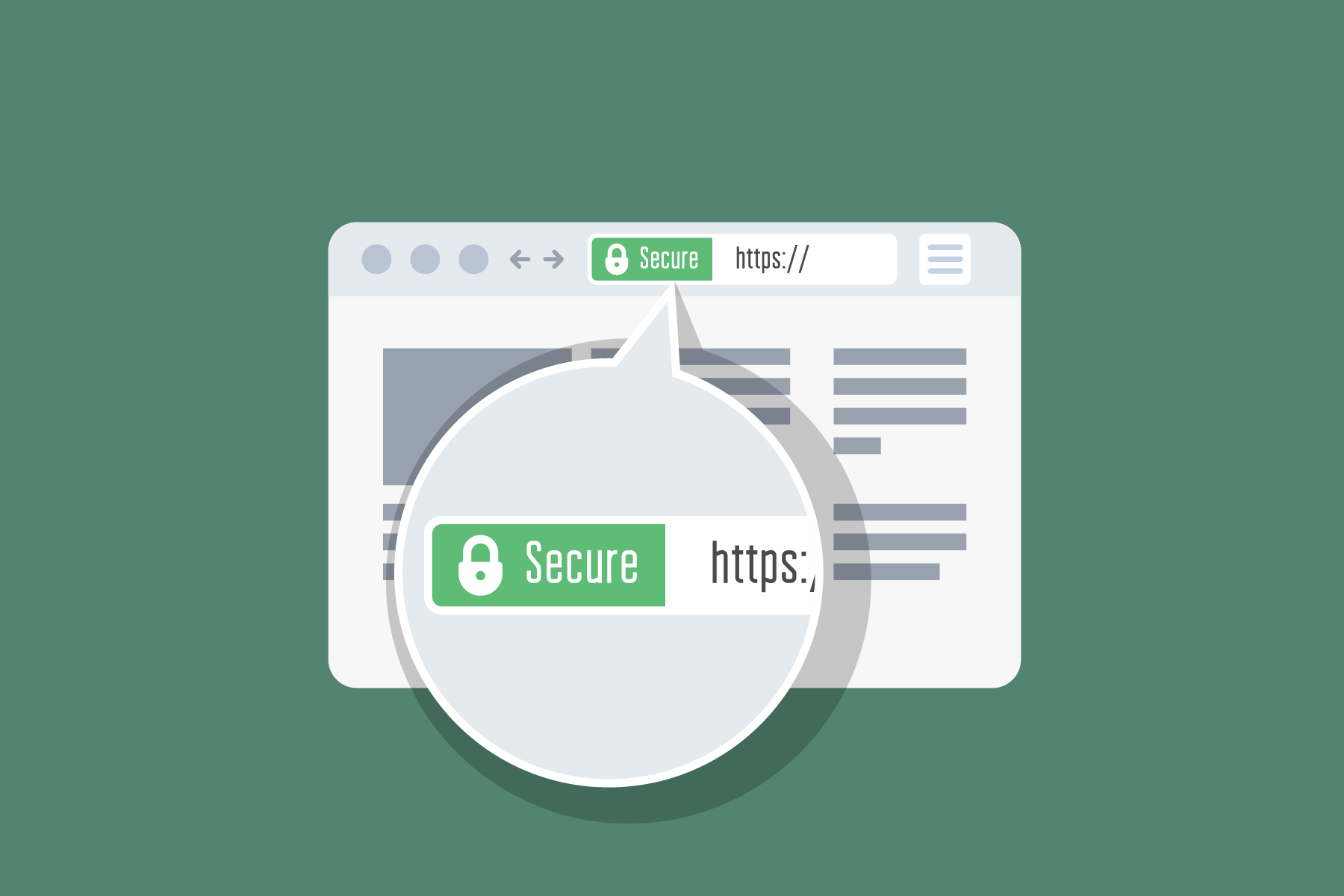 Secure your website with a SSL certificate